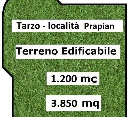 TARZO LOC PRAPIAN - LOTTO EDIF - 3.800 MQ/1.200 MC