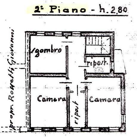 Piano Secondo Palazzetto